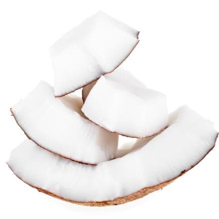 Pachnący, biały kokos